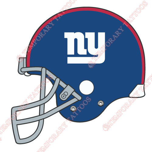 New York Giants Customize Temporary Tattoos Stickers NO.634
